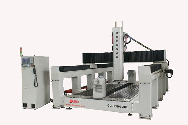 4 axis 2D and 3d cnc carving wood machine CC-BS2030BG  