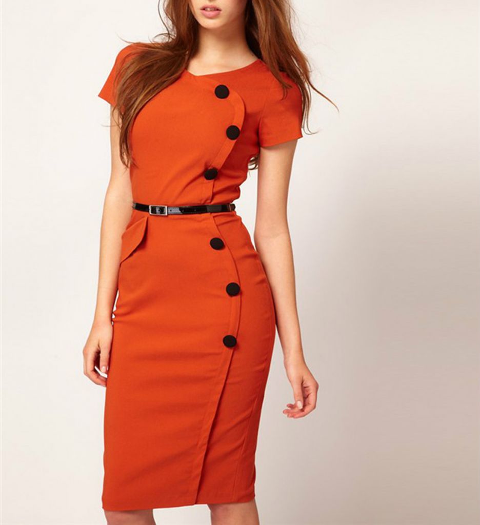 Noemie Women's Casual Slim Commuter Dress/Wholesale/OEM