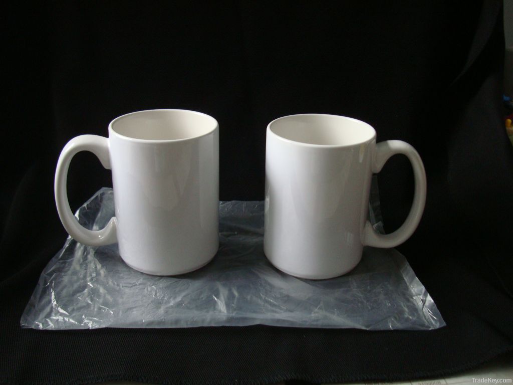 11 oz white blank ceramic sublimation mug