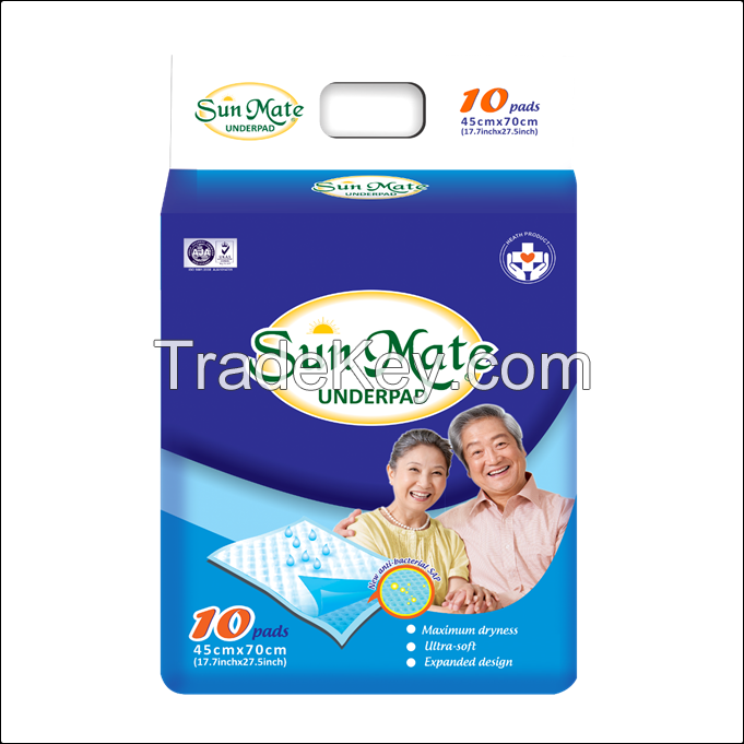 SUNMATE UNDERPAD ULTRA COMFORTABLE HIGH QUALITY MADE IN VIETNAM