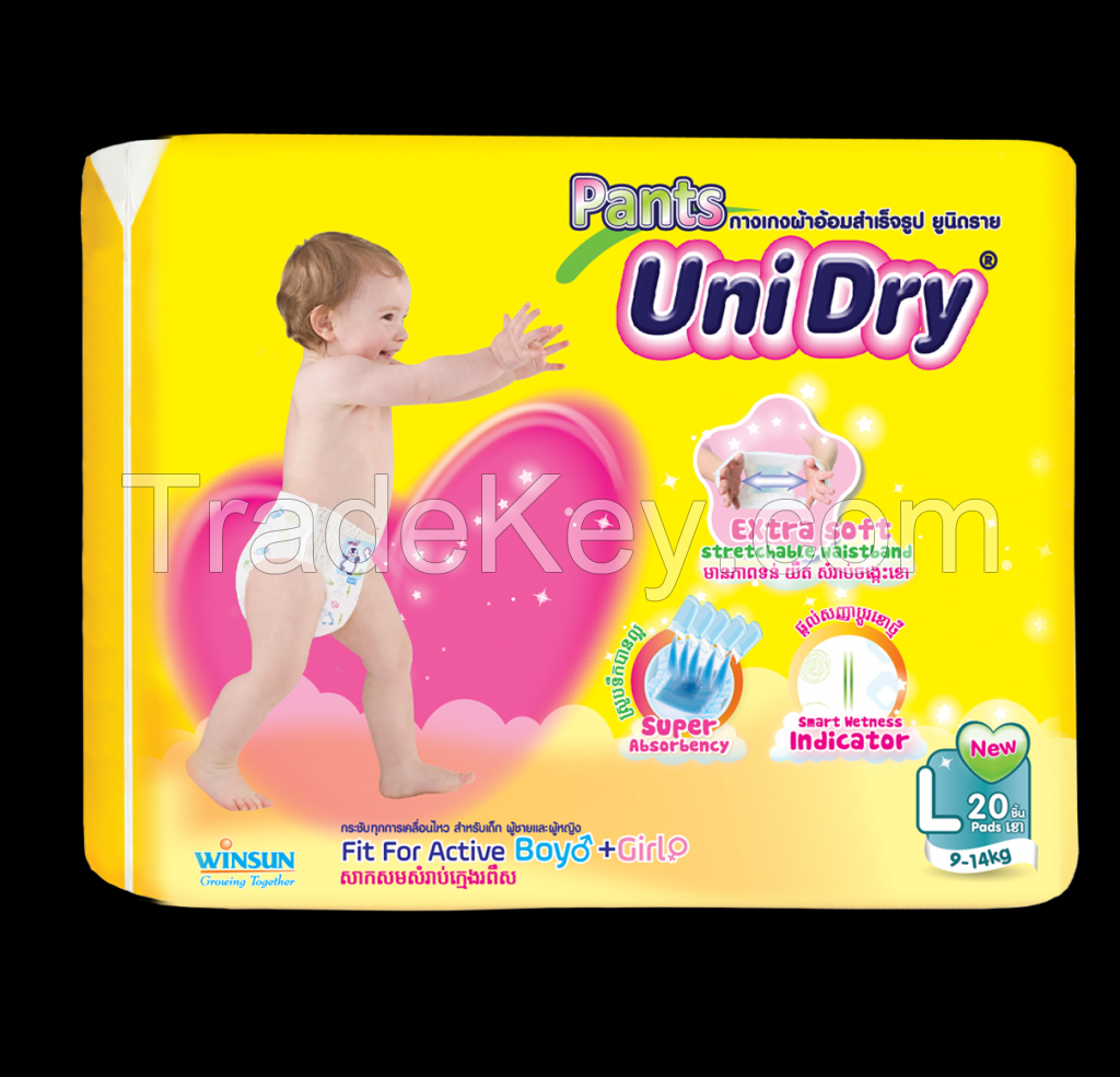 VIETNAM BABY PULL PANT HIGH QUALITY SUPER ABSORBENCY SUPER SOFT MADE IN VIETNAM