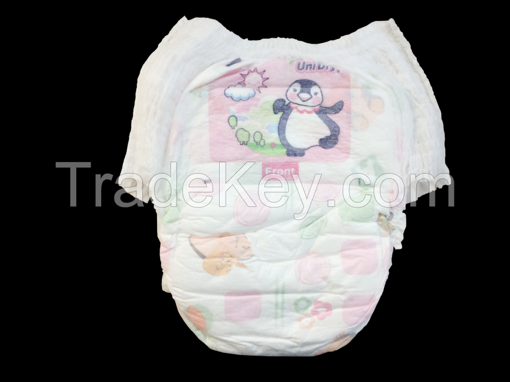 PREMIUM BABY PULL PANT UNIDRY, MAXIMUM ABSORBENCY, SUPER SOFT BACKSHEET COMPETITIVE PRICE MADE IN VIETNAM