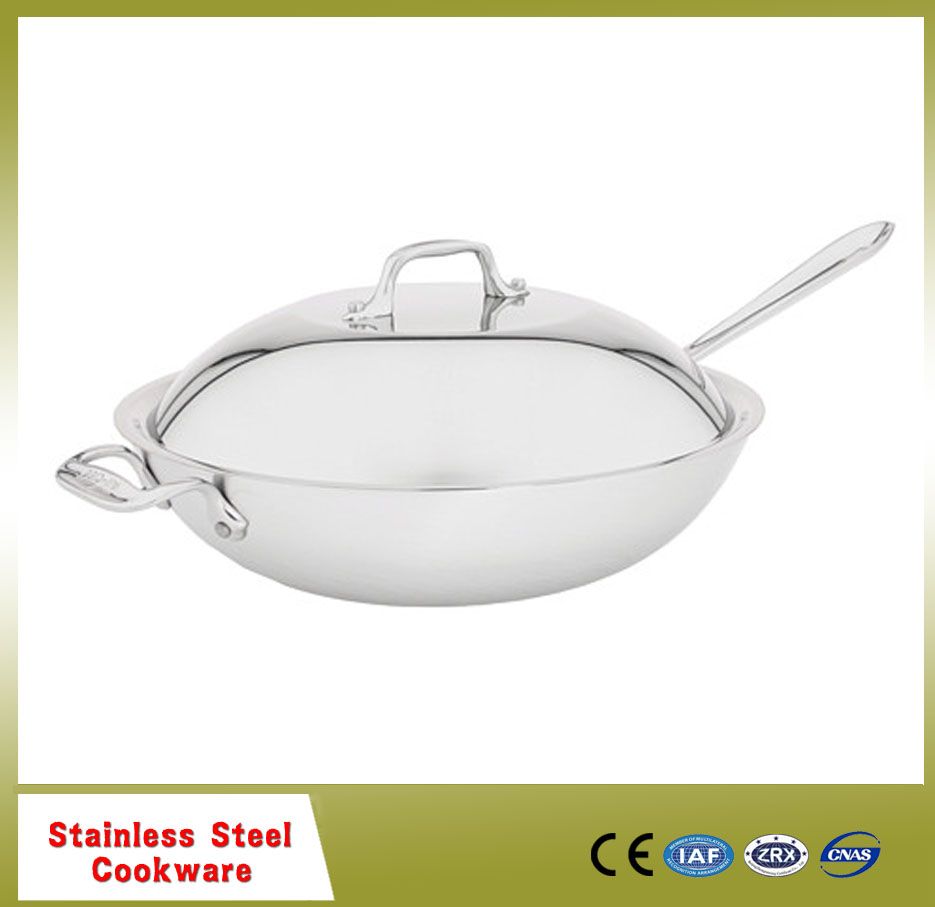 2013 new design stainless steel chef's pot