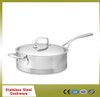 new design stainless steel chef's pan