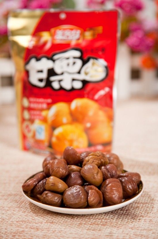 Organic roasted chestnuts kernels big sale