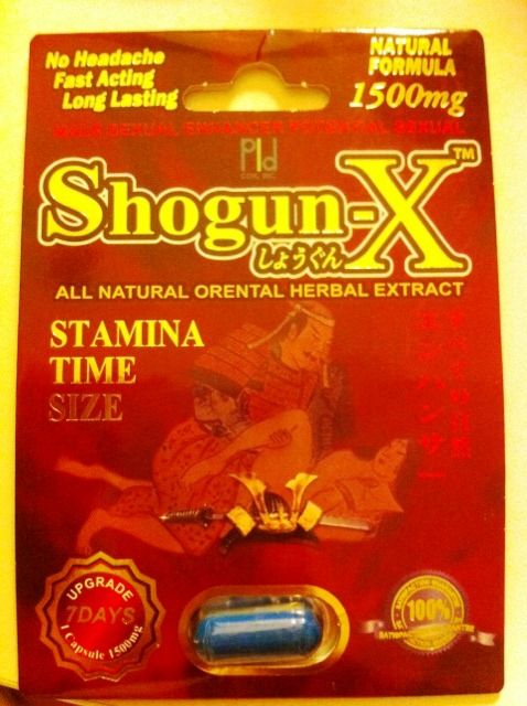 Shogun-X  male enhancement pills