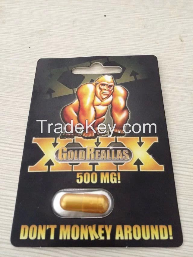 New hot sale GOLDREALLAS XXX 500MG sex pills