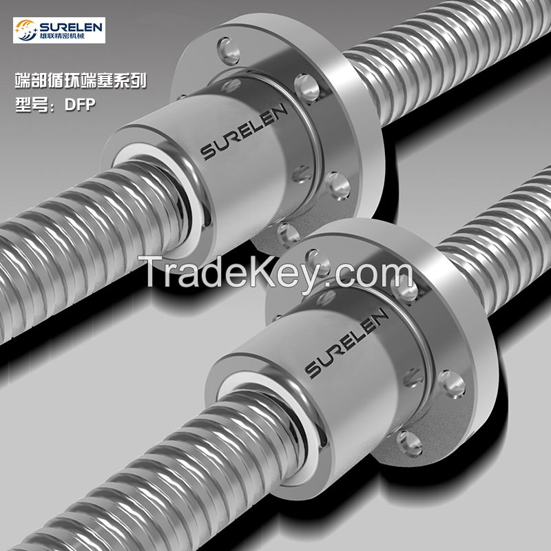 China VFP convex tube ball screw with high speed lower noise