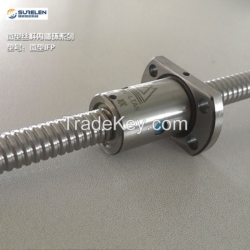 China VFP convex tube ball screw with high speed lower noise