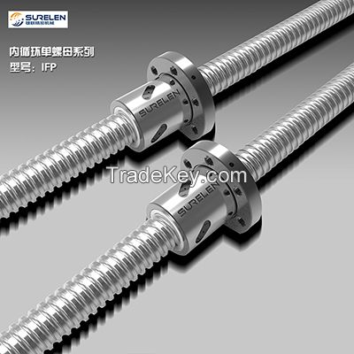 China VFP convex tube ball screw with high speed lower noise