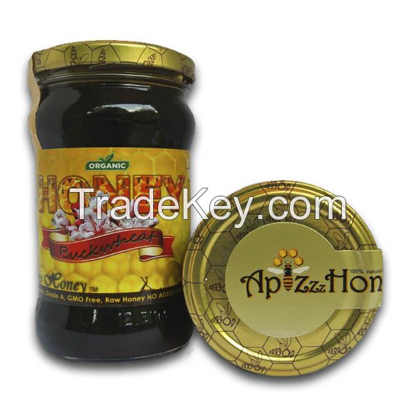 100% Natural Organic Raw Buckwheat Honey