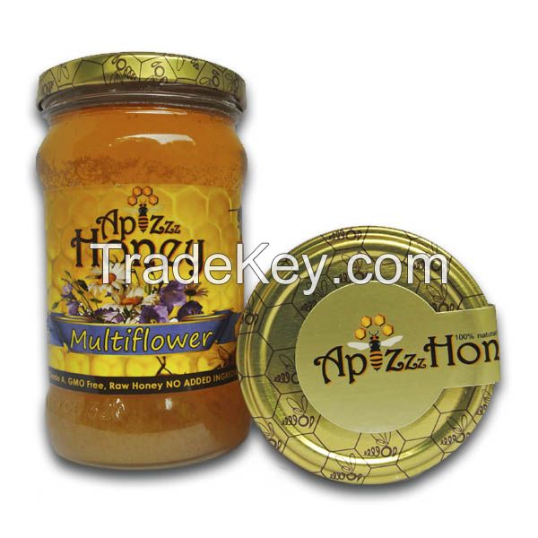 100% Natural Organic Raw Multiflower Honey