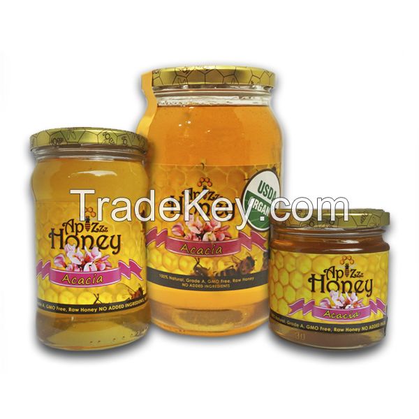 100% Natural Organic Raw Acacia Honey