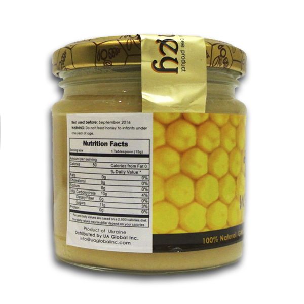 100% Natural Raw Honey with Royal Jelly
