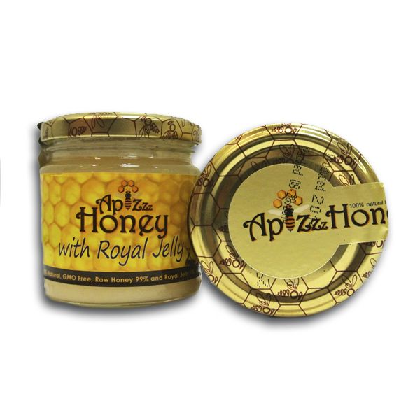 100% Natural Raw Honey with Royal Jelly
