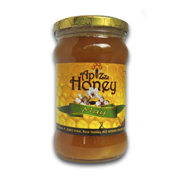 100% Natural Organic Raw May Honey