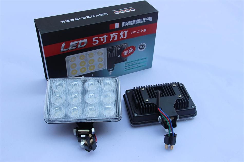 LED Lamp,LED Lights, Vehicle LED Lights, LED 5 inch square lamp