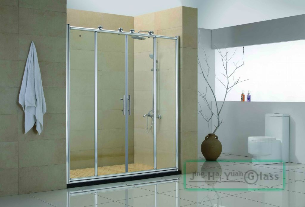 sell 4mm,5mm,6mm,8mm shower glass panel