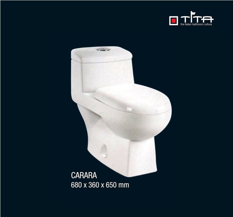 one piece carara toilets