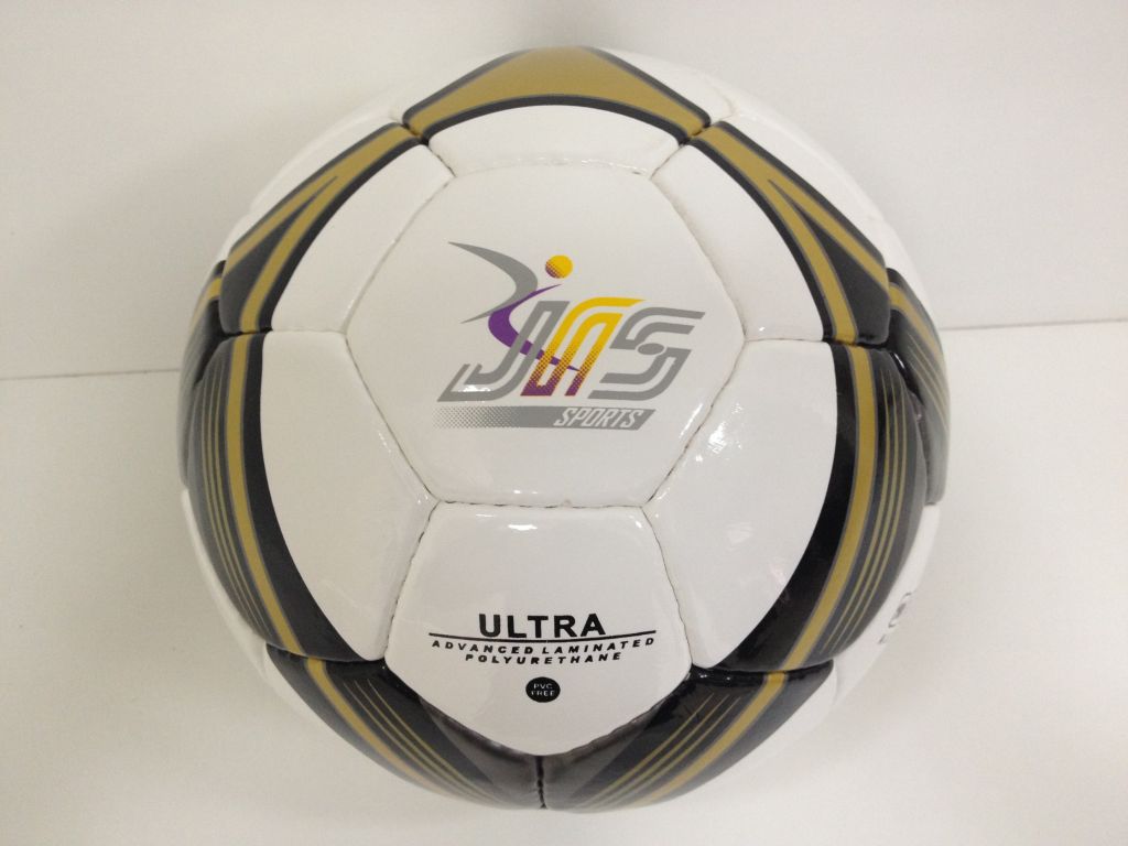 JAS Ultra Football/ Soccer Ball (Golden Stripes)