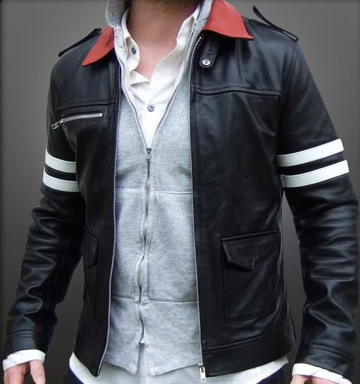 Leather Jacket Alex Mercer Style