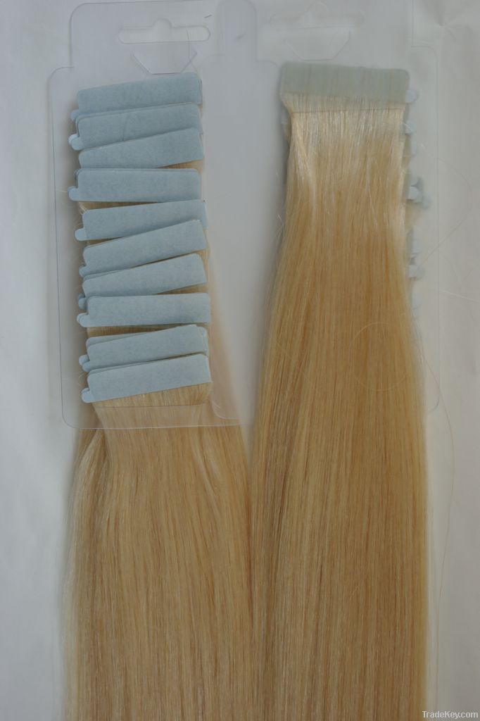 16&quot;-24&quot; 100% remy tape hair extension in stock
