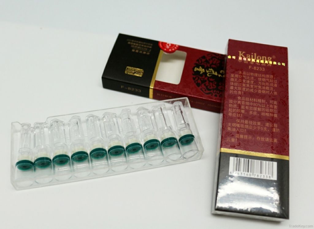 Disposable Plastic Slim Cigarette Filters