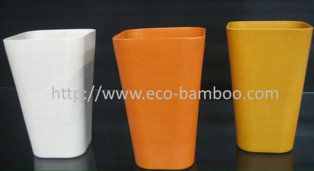 biodegradable and compostable bamboo fiber drinking cup/ coffee cup