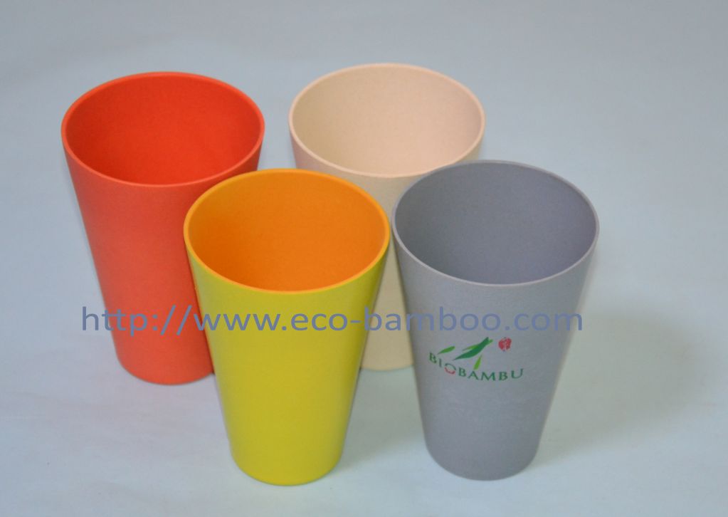 biodegradable and compostable bamboo fiber drinking cup/ coffee cup