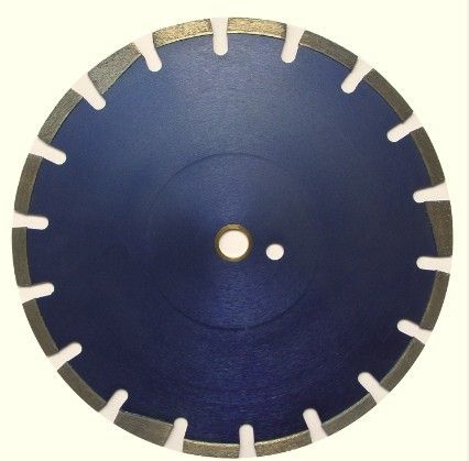 Laser welded diamond blades for Asphalt