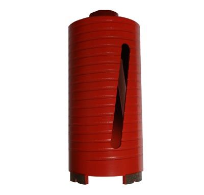 Dry diamond drill core bits