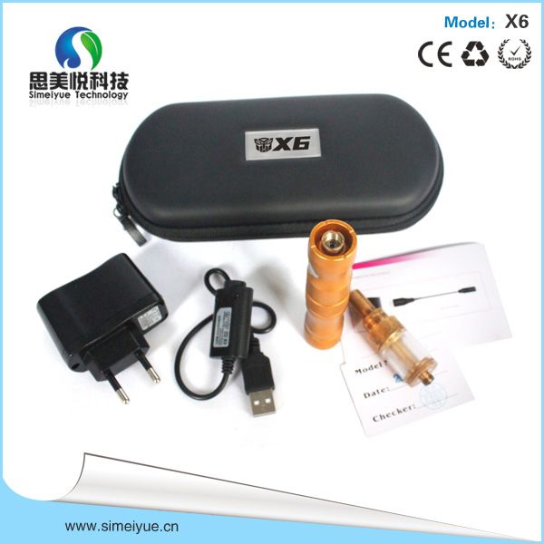 Sold carzy and promotion factory design X6 ecigarette