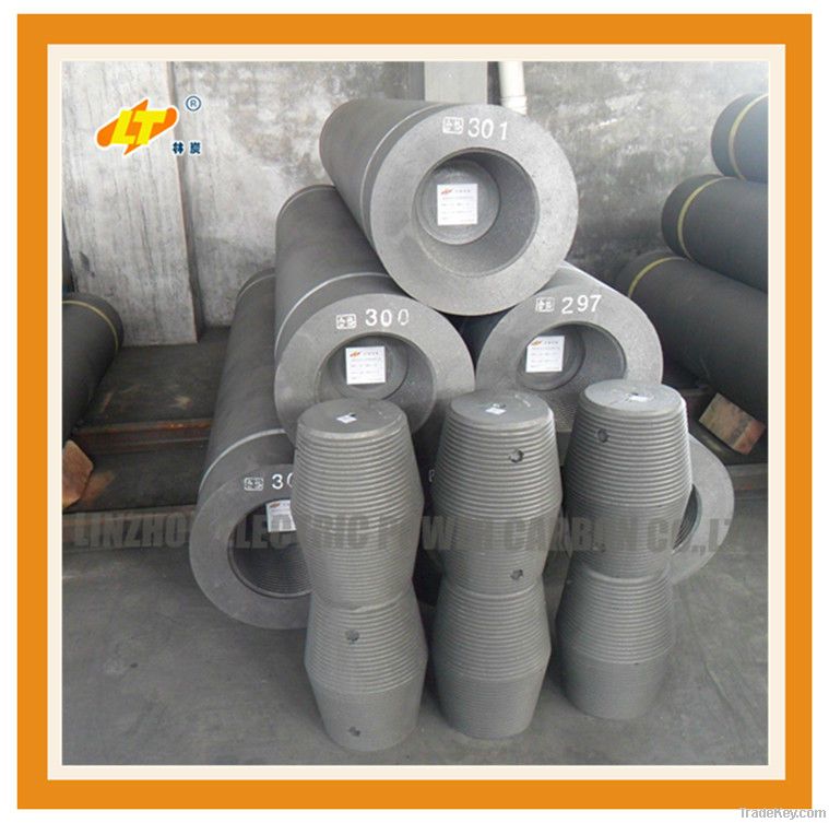 Low resistivity RP graphite electrode