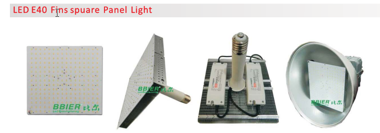 high brightness LED square panel light