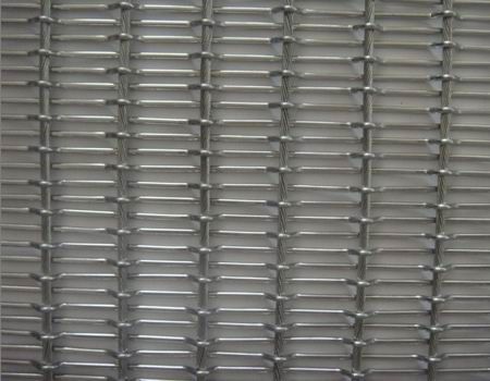 woven wire mesh fence