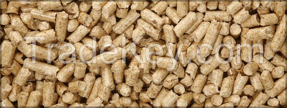 fuel wood pellets