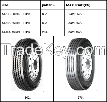 All steel ST Tires