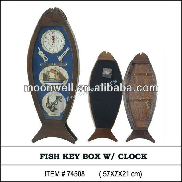Wooden Fish key box, Antique Shadow box, Window box, Nautical key cabinet, Gifts, Souvenir, Handicrafts, Decor, Crafts, Home Decoration