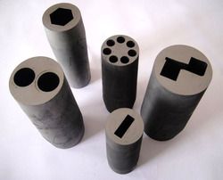 Graphite die for continuous casting