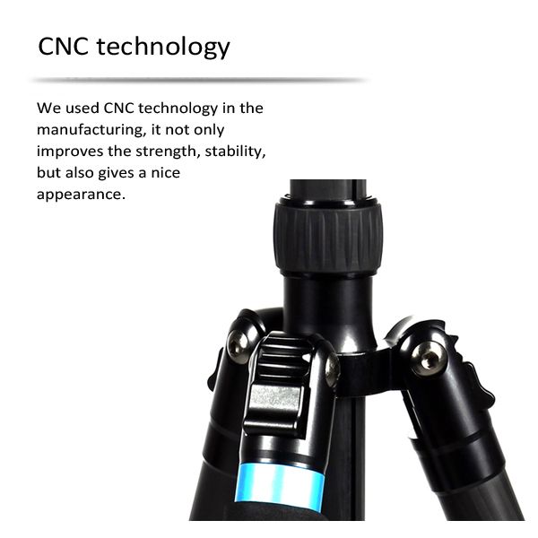 Professional carbon fiber tripod for digital camera,from Shenzhen China