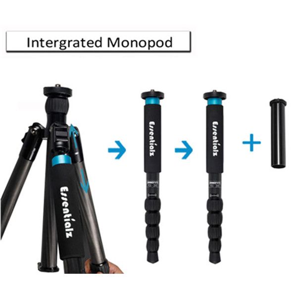 Professional carbon fiber tripod for digital camera,from Shenzhen China