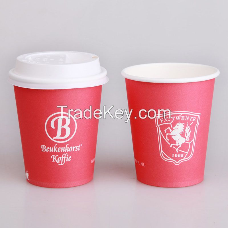 White Sun Paper Coffee cup--YH006