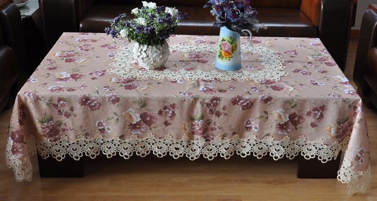 Woven Lace Table Cloths