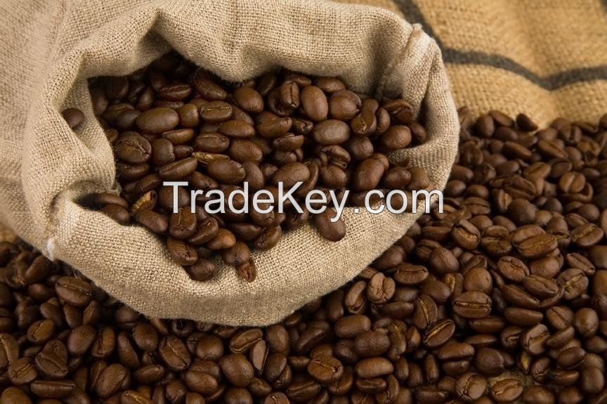 Arabica coffee beans