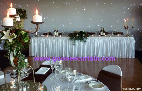 led wedding curtain for wedding banquet