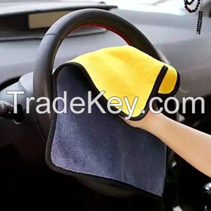 100% MICROFIBER QUICKLY ABSORTS CAR WASH TOWEL SOFT TOUCH VELVET
