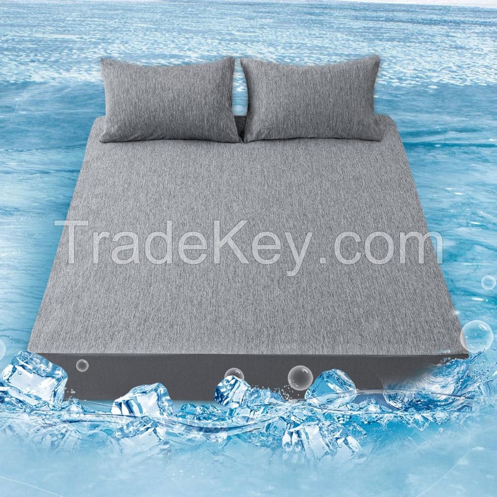 100% NYLON COOLING MATTRESS PROTECTOR SET