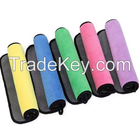 100% MICROFIBER QUICKLY ABSORTS CAR WASH TOWEL SOFT TOUCH VELVET