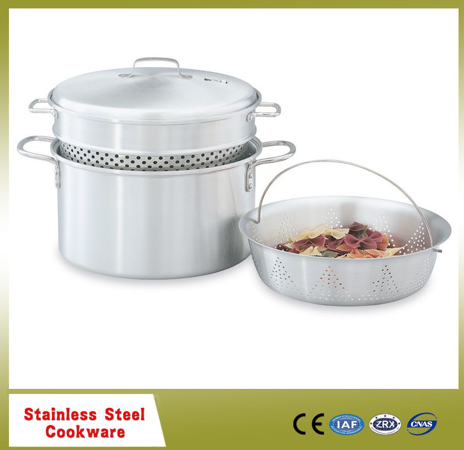 new product stainless steel saucepot with steamer