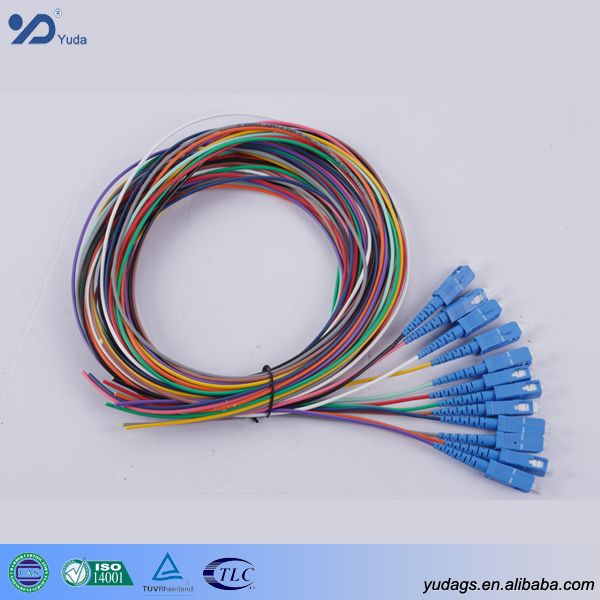  SC fiber optic pigtail 62.5/125 0.9mm